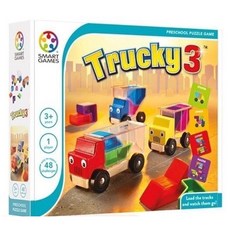 卡車裝裝樂3 Trucky3 益智桌遊 3歲以上 繁體中文, 1個