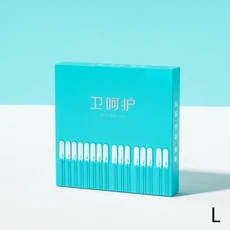 1 세트 일회용 끈적 귀 면봉 재사용 가능한 귀 모든 연령대를위한 부드러운 실리콘 귀 왁스 제거 도구 리, 01 Large