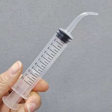 식물영양 급수 곡선주사기 원예 화분 관리 가드닝 급수기, 1개