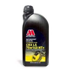 MILLERS OILS競技型變速箱油 全合成配方 適用於限滑差速器 提升操控性, 1個, CRX LS 75W140 NT+
