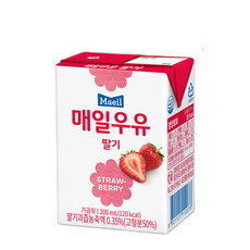 매일우유 멸균 딸기 x/딸기우유/무배, 200ml, 1개