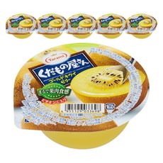 타라미 과일가게 골드 키위 젤리, 160g, 6개