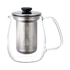 킨토 유니티 티포트 Stainless, 클리어, 680ml, 1개