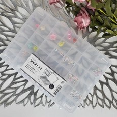 일본 야마다 칸막이 플라스틱 보관함 42구ver66rsR