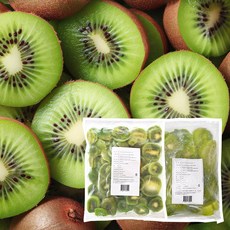 새콤달콤 무첨가 100% 냉동키위, 3개, 냉동키위(하프컷) 1kg