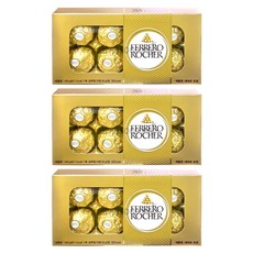 페레로로쉐 T8 사각초콜릿 8p, 100g, 3개