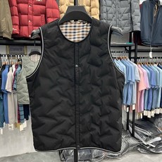 내피 조끼 방한 테이프 겨울 내부 심리스 브레스트 라벨 아빠 컷 오리 가 빅 브랜드