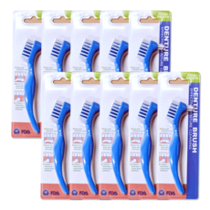 덴트픽스 틀니칫솔, 1개입, 10개