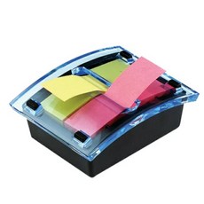 富福里 3M DS123 抽取式便條台，可搭配不同規格便條紙，利貼台便利貼座，桌面收納好幫手, DS123-2 附R31便利貼2條, 1個
