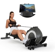 디스플레이 조절 가능한 저항 접이식 디자인 가정사무실 사용을 위한 265-300 LBS 용량을 갖춘 NAYSAYE 조정기, BLACK AND SILVER