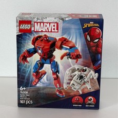 레고 슈퍼히어로 마블 스파이더맨 로봇 대 안티 베놈 SG76308, 1개