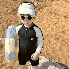 아이나라 남아수영복 귀염 뽀짝 아기 팬더 래쉬가드