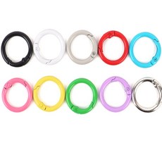 [달빛] 원형 고리링 24mm 원형고리링, 핑크