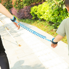 코코링하우스 미아방지끈 스프링팔찌, 1개, 블루