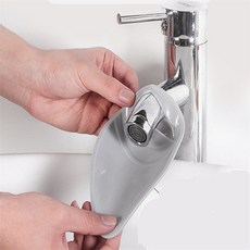 완자스토어 수도꼭지 연장탭 어린이수도꼭지연장탭, 1개, 베이지