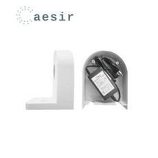 에시르 SG-WM200 WM-200 CCTV 아답터 수납형 돔브라켓 (흰색), 1개