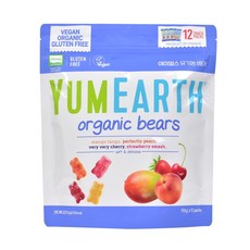 야미얼스 수입원 베어 젤리 237.6g, 혼합맛(망고/복숭아/체리/딸기)