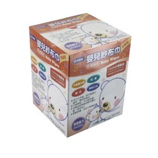 芬蒂思嬰兒紗布巾 平面布 乾濕兩用 88枚入, 1個