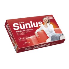 三樂事 Sunlus 柔毛熱敷墊(中) SP1215 四段溫控 乾濕兩用, 30*48cm