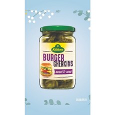 Kuhne 冠利 圓切黃瓜片 330g, 1個