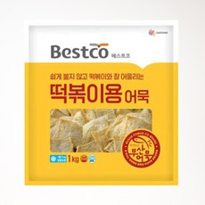 베스트코 떡볶이용 어묵 1kg, 1개