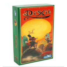 桃園出貨- 12 * 8 厘米 DIXIT 隻言片語擴展包紙 牌遊戲 84 張卡 全英文 帶遊戲棋盤, 1個, 產地