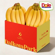 [달콤파크]Dole 정품 바나나 1개입 1.2kg 내외, 1개, Dole 바나나 1개입 1.2kg 내외