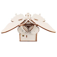 嗨購 科技小製作 電動機械仿生蝴蝶 DIY兒童手工科學實驗教具 小學生玩具, 1個, 機械仿生蝴蝶