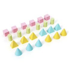 다면체 지우개 (24pcs)