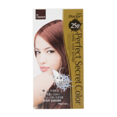 벨리쉬 퍼펙트 시크릿 칼라크림 구리빛 적갈색 갈색 100g 오징어 먹물 25분 멋내기용, 1개