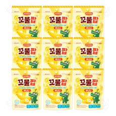 아이배냇 꼬물팝, 바나나맛, 30g, 9개