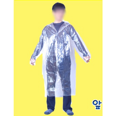 대림 일회용투명우의 1회용우비 휴대용 등산 낚시 비옷 비닐옷 정품, 1개
