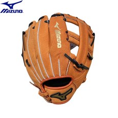 MIZUNO 美津濃 棒壘球手套 WILD KIDS 少年用 橘色 1AJGY33800 5109, 1個