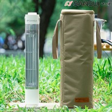 SANSUI 山水 遠紅外線碳素電暖器 SH-CF400 (附收納袋), W 白