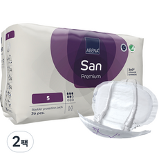 아베나 케어 속기저귀, 중형, 36매입, 2팩