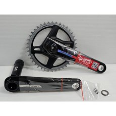 SRAM Force AXS 1 單盤曲柄組 單盤大盤組 新式直鎖式版本 12S / 40T 腿長可選, 1個, 40T 單盤大盤組,腿長:165mm