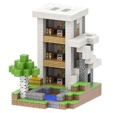 만물상 Minecraft 자석블럭 창의력 상상력 마그네틱 놀이 교구 키덜트 피규어 포함 세트282860, K. 200개블럭+랜덤피규어6개, 1개