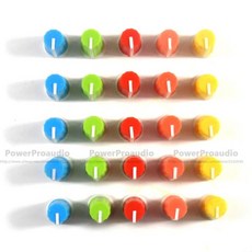 파이오니어 DJ 믹서 djm-2000 900 850 DAA1176 용 EQ 로터리 노브 교체 다채로운 가능 25 개