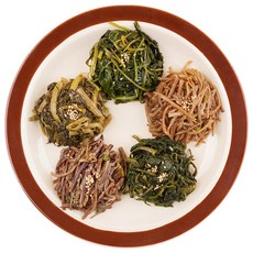 국내산 나물로 만든 건나물 한상차림 건나물 5종세트 비빔밥 재료 취나물 고구마순 곤드레나물 고사리나물 시래기나물 비빔나물 나물반찬, 1세트, 520g