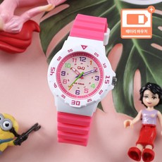 큐앤큐 캐주얼 어린이 아동 키즈 초등학생 선물용 학습시계