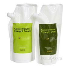 그리에이트 그로스 클래식 볼륨 스트레이트크림 400ml, 2개