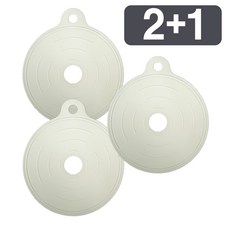 소노리떼 웨이브 인덕션 보호매트 대형 22cm, 아이보리, 3개