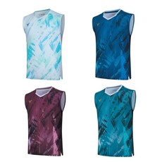 VICTOR 勝利 專屬賽服背心 T-55001 羽球背心 羽球衣 運動背心 透氣舒適 輕量化設計, T-55001 A 白,L, 1個