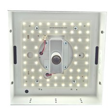 사각센서모듈 180X180 DC36V 15W 사각매입 중앙센서용, 백색, 1개
