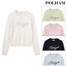 폴햄 여성 플레인 체인자수 라운드넥 니트PHF1ER2010 1838572