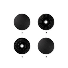 국산 티단추 하이탭 13mm 40세트, 1개, T 580 블랙
