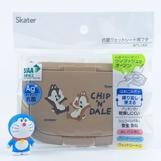 Skater 奇奇蒂蒂 銀離子濕紙巾蓋 崁入式可重複使用, 1個