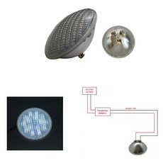 풀 유리 프로젝터 빛깔의 동기화 흰색 파란색, Pure White, 36W, 1개, 1. Pure White / B. 36W