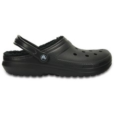 crocs 經典襯里木屐 黑色, M10W12
