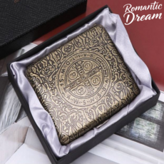 콘스탄틴 담배케이스 스틸 원터치 고급형 담배보관함 레트로 선물용, 1개